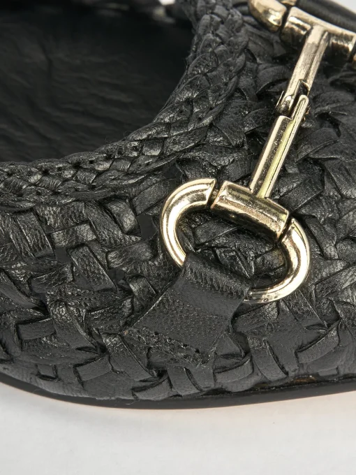 Ballerine tacco 1cm pelle nero