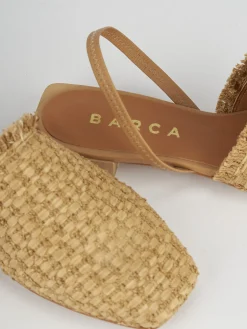 Ballerine tacco 1cm pelle beige