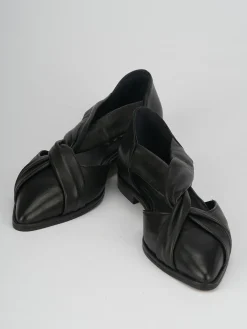 Ballerine tacco 1cm pelle nero