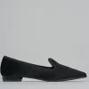 Ballerine tacco 1cm velluto nero