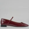 Ballerine tacco 1cm vernice bordo'