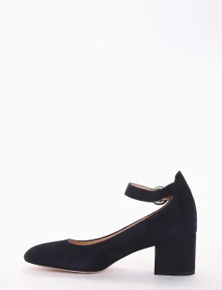 bebe' tacco 5 cm blu