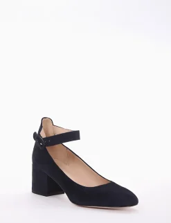 bebe' tacco 5 cm blu
