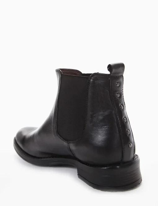 Chelsea boot tacco 3 cm nero