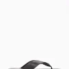 Ciabatta infradito con tacco 20 nero