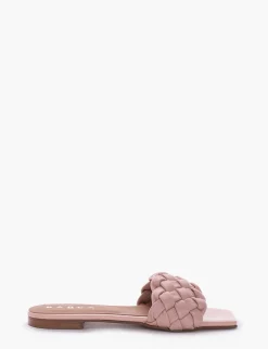 Ciabatta passeggio tacco 1 cm rosa