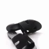 Ciabatta tacco 1 cm nero