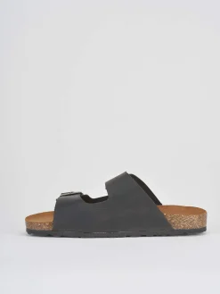 Ciabatte nabuk nero