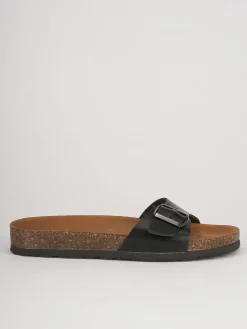 Ciabatte pelle nero