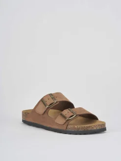 Ciabatte tacco 1cm nabuk testa