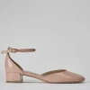 Décolleté e slingback tacco 3cm vernice rosa