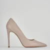 Décolleté e slingback tacco 11cm pelle rosa
