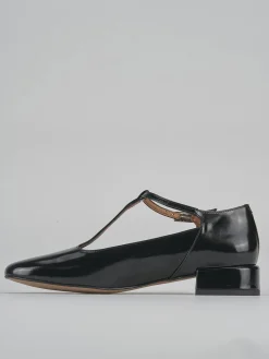 Décolleté e slingback tacco 3cm pelle nero