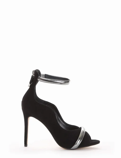 decolte tacco 10 cm nero