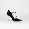Decolte tacco 10 cm nero