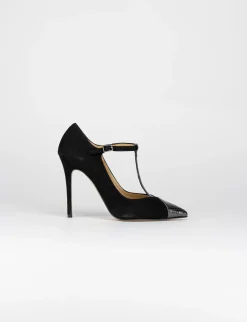 Decolte tacco 10 cm nero