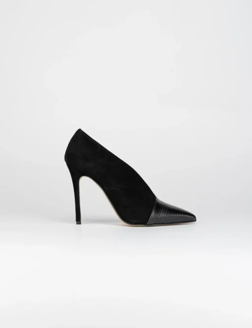 Decolte tacco 9 cm nero