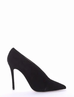 decolte tacco 10 cm nero