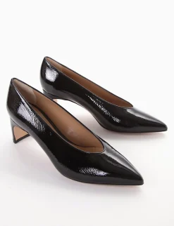 decolte tacco 5 cm nero