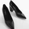 decolte tacco 8 cm nero