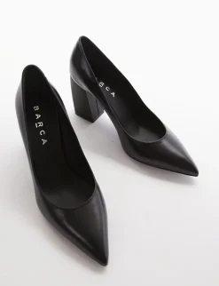 decolte tacco 8 cm nero