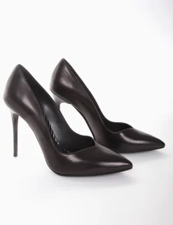 decolte tacco 11 cm nero