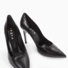 decolte tacco 10 cm nero