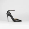 decolte tacco 10 cm nero