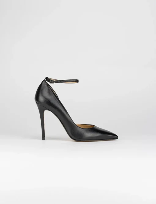decolte tacco 10 cm nero