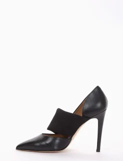 decolte tacco 10 cm nero