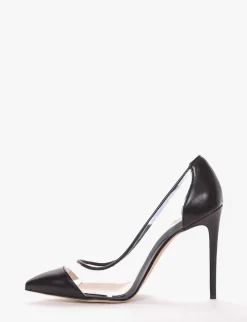decolte tacco 10 cm nero
