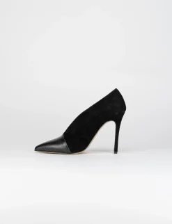 Decolte tacco 9 cm nero