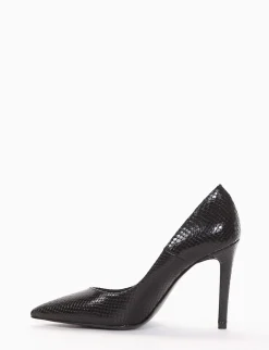 decolte tacco 10 cm nero