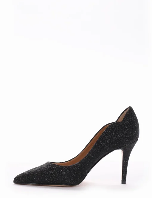 decolte tacco 7 cm nero