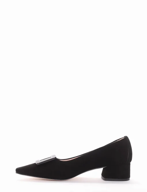 Decolte tacco 3 cm nero