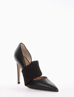 decolte tacco 10 cm nero