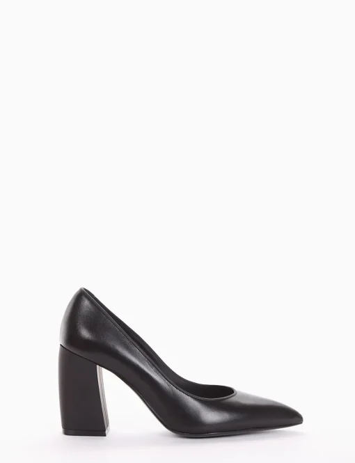 decolte tacco 8 cm nero