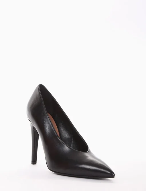 decolte tacco 10 cm nero
