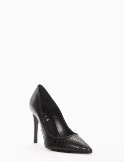 decolte tacco 10 cm nero