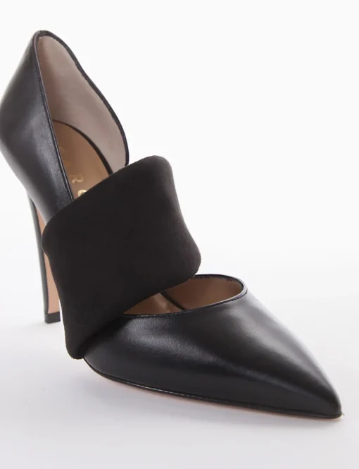 decolte tacco 10 cm nero