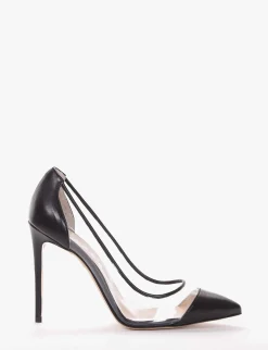 decolte tacco 10 cm nero