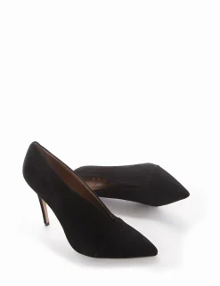 decolte tacco 10 cm nero