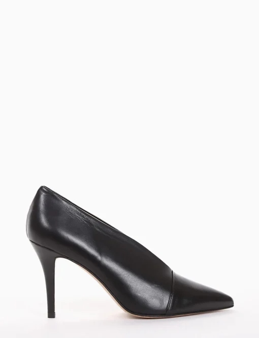 decolte tacco 8 cm nero