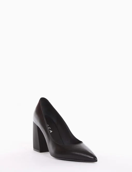 decolte tacco 8 cm nero