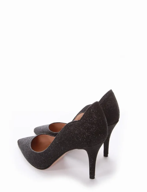 decolte tacco 7 cm nero