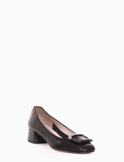 decolte tacco 3 cm nero