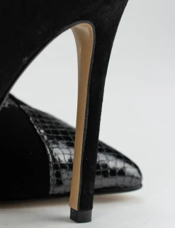 Decolte tacco 10 cm nero