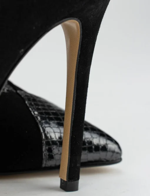 Decolte tacco 10 cm nero