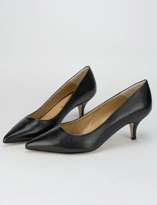 Decolte tacco 5 cm nero