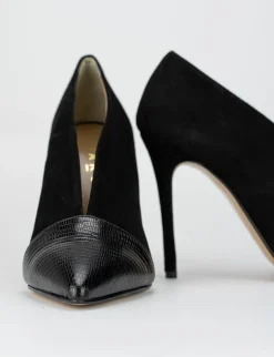 Decolte tacco 9 cm nero